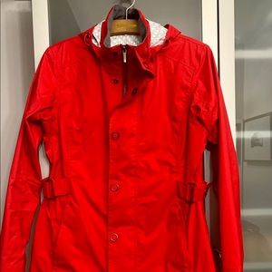 REI Waterproof trench coat.